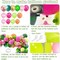 Tropical Luau Balloons Arch Garland Kit With Palm Leaves, Flamingo, Palm Tree, Aloha Foil Balloon, Coconut Balloons Set (Aloha-A)